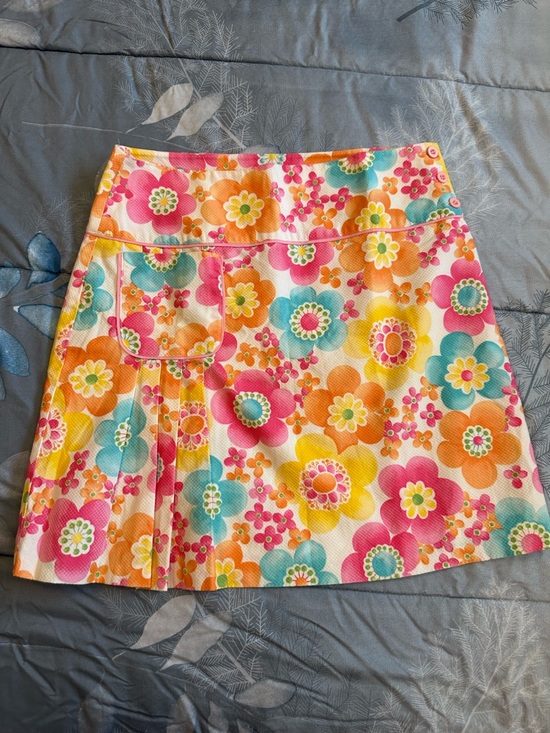 Talbots Other - EUC /Like NewTalbots Kids Floral Mini Skirt in Pink, Orange, Yellow  Sz 20